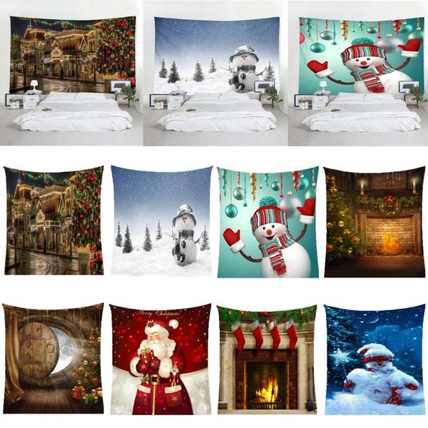 

tapestries xmas art home wall hanging tapestry ornament christmas dÃ©cor