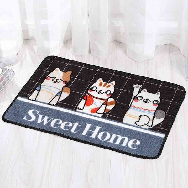 

polyester thickened dustproof non slip bedroom floor mat bathroom living room household odorless carpet