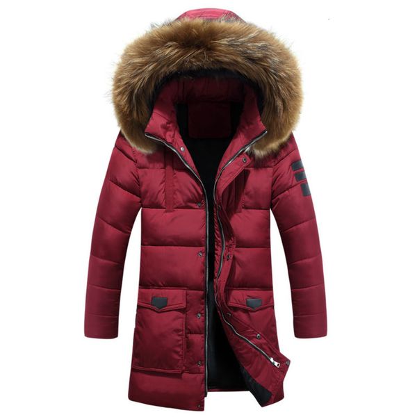 

& parkas men down jacket men's fashion deluxe collars winter coat mens jackets and coats ipse, Black