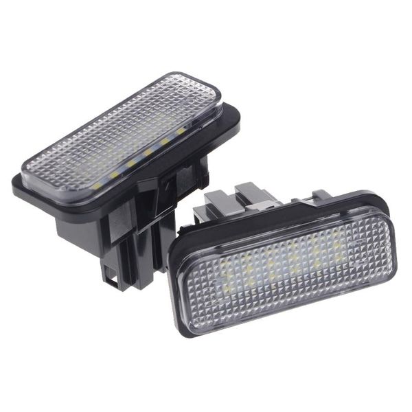 

car headlights 2 pcs no error 18 led smd license plate light for w203 w219 r171