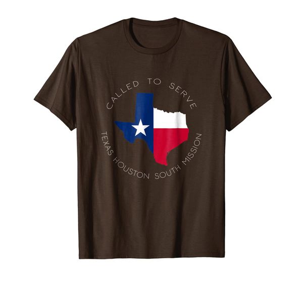 

texas houston south mission t-shirt, White;black