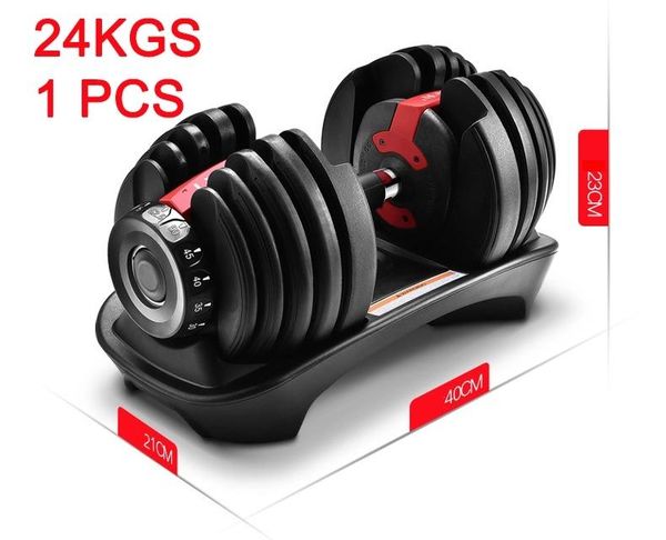 

24kg weights adjustable dumbbells exercise strength training equipment for women and men dumbbell set