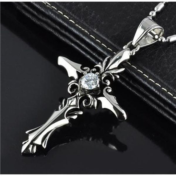 

pendant necklaces vampire diaries cross necklace for men and women, Silver