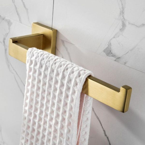 

towel racks tuqiu hanger wall mounted brushed gold rack bathroom 304 stainless steel bar rail matte black holder