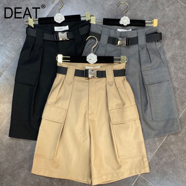 

women's shorts deat female shorts high waist spring summer solid casual ladies loose hr450 gip2, White;black