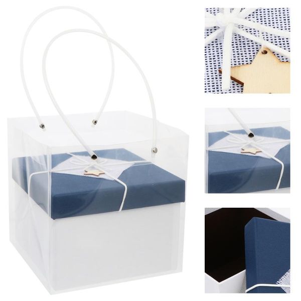 

gift wrap 3 pcs paper boxes empty presents packing box practical storage