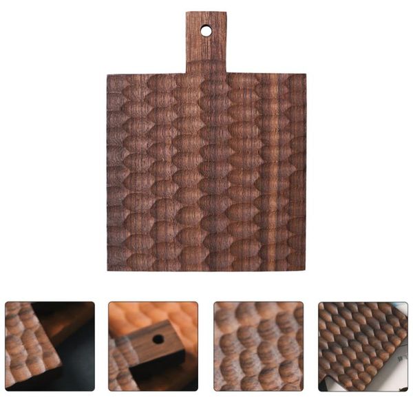 

mats & pads 1pc wooden cup placemat honeycomb texture delicate pad