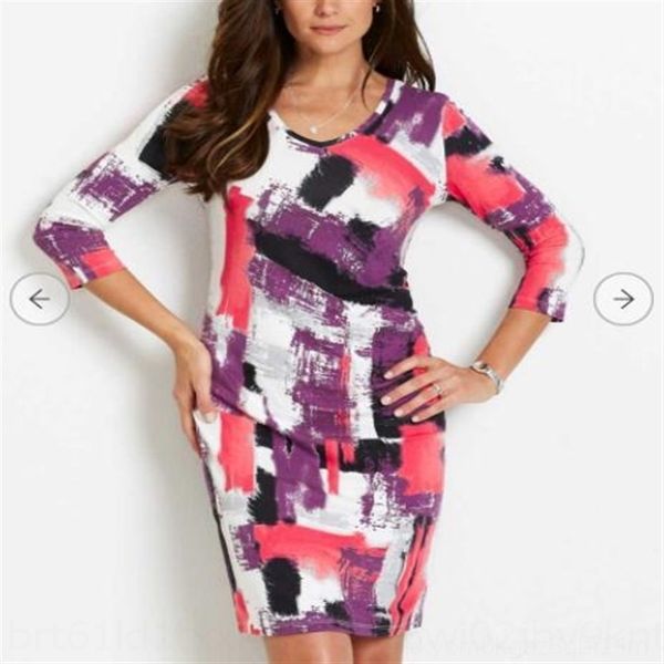 

m6a large less long print spring and autumn waist skirt plus size dresseslarge sleeveless long sleeve print dress spri