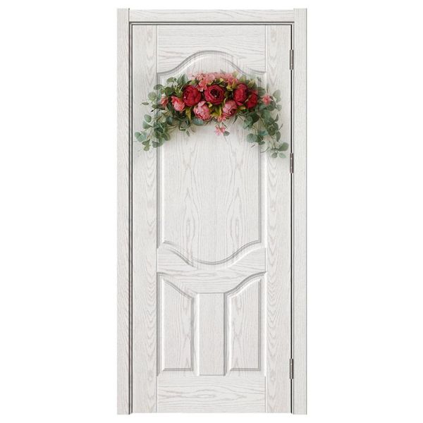 

75cm party wedding peony backdrop flowers handmade diy table wall home hanging wreath decor decorative & wreaths