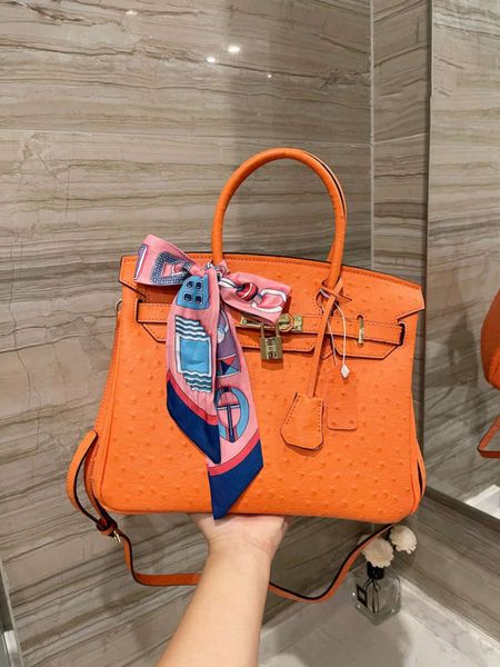 

2021 bag handbag orange scarves accessories fashion taste leisure inside and outside full leather super soft comfort, Black;red