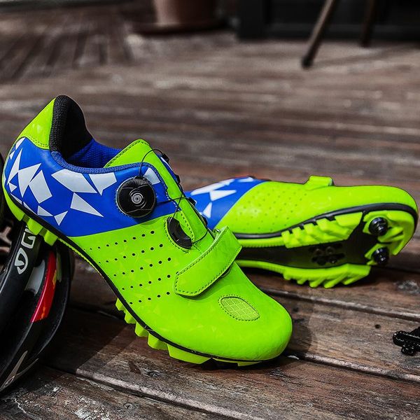 

cycling footwear the latest professional mtb shoes breathable non-slip racing outdoor sports locomotive size 36-48#, Black