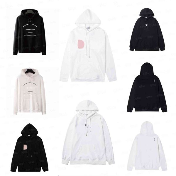 

brand hoodie designer classic fashion luxury long sleeve sweatshirt hooded pullover clothing multicolor cotton comfortable, Black