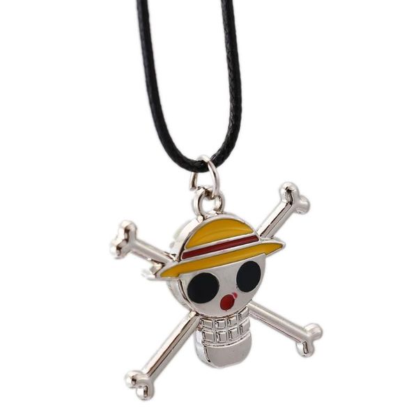 

choker necklace one piece roronoa zoro edward luffy pendant gift necklaces, Silver