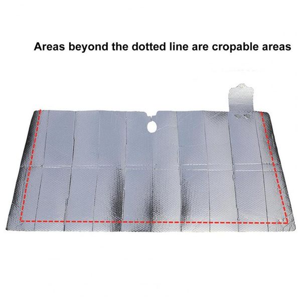

car sunshade front windshield is used for truck suv-blocking uv sun visor heat insulation foldable aluminum foil winds