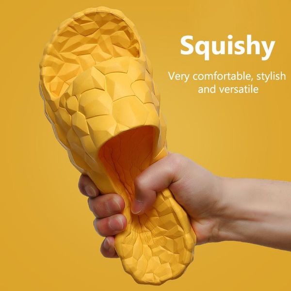 

slippers fashion women indoor eva home sandals couples summer non-slip bathroom shower men flip flops, Black