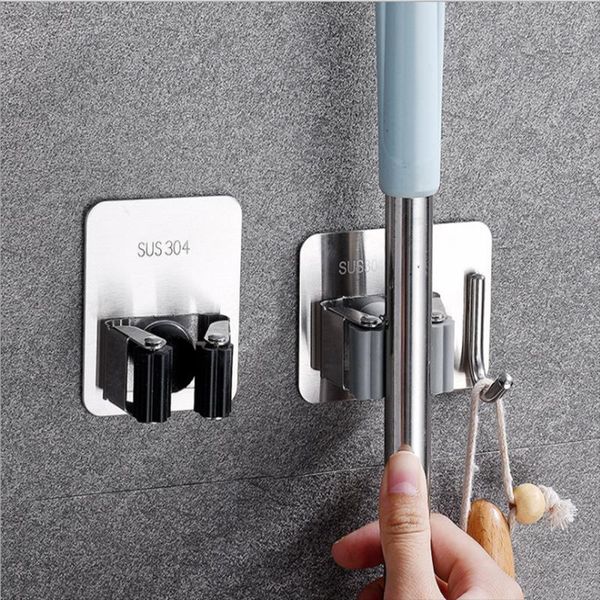 

bath accessory set living room bathroom punch mop hook