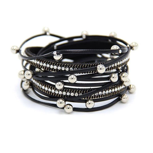 

charm bracelets european and american fashion exaggerated hand woven magnetic alloy yoga freshwater pearl jewelry bracelet for women, Golden;silver