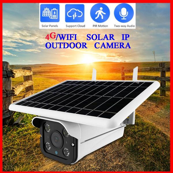 

solar ip camera 2mp outdoor waterproof two-way audio movement detection security surveillance cctv wireless mycam cameras