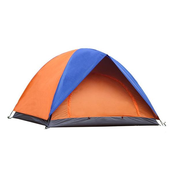 

lightweight outdoor camping tent 3-4 persons double layer sunscreen waterproof winter professional beach tourist 110g tents and shelters
