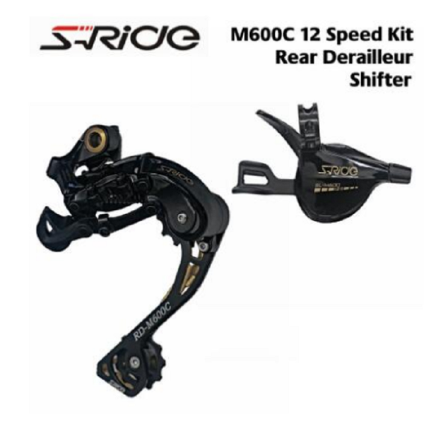 

bike derailleurs s-ride m600c 12 speed shifter compatible eagle 12, m9100,sunrace,zrace cassette