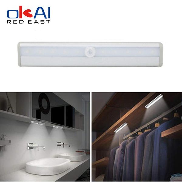 

night light motion sensor under interior decoration cabinets closet kitchen lighting wall bedroom gifts cabinet