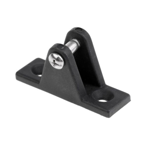 

pool & accessories perfeclan black durable nylon universal deck hinge angle side mount plate with bolt stainless steel bimini