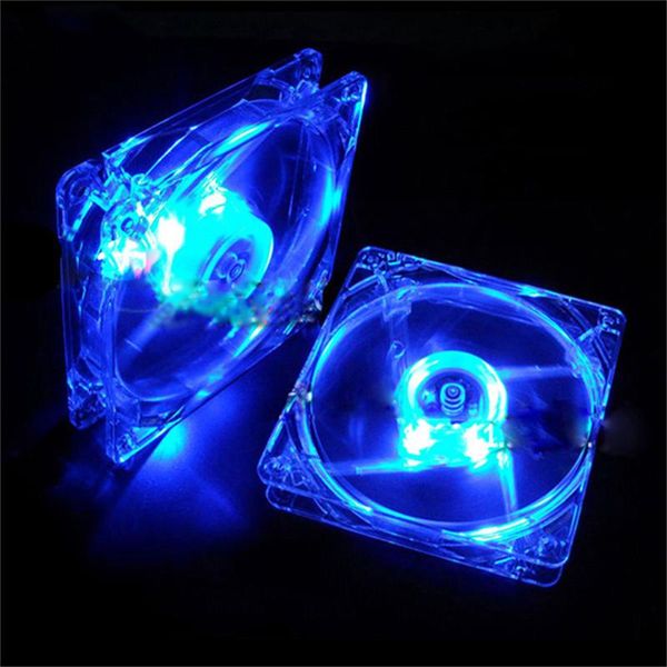 

lapcooling pads pc computer fan quad 4 led light 120mm case connector cpu cooler