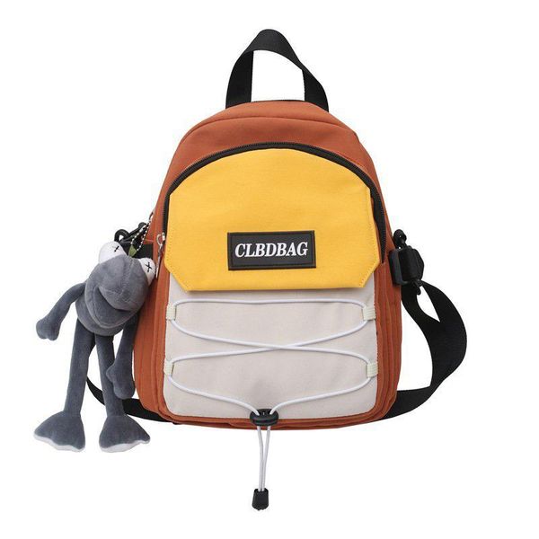 

mini backpack 2021 couples shoulder bags for teenage girls kids multi-function bagpack messenger bag female school backpacks