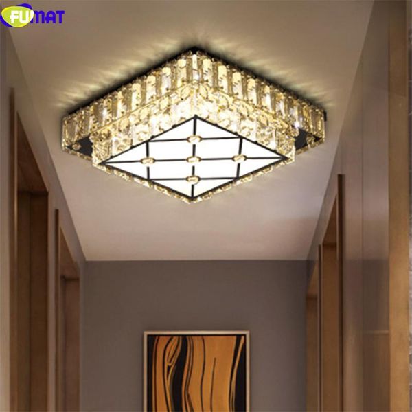 

ceiling lights fumat modern k9 crystal lamps stainless steel led acrylic fixture lighting and pendants for dining kitchen room
