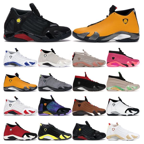 

mens trainers basketball shoes 14s doernbecher fortune white hyper royal gym red university gold black toe desert sand mens sports sneakers