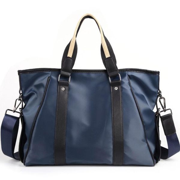 

briefcases luxury nylon men business briefcase multifunctional waterproof laptote bags male large capacity trend handbags shoulder bag