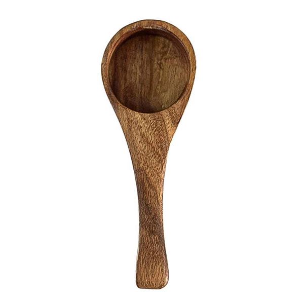 

1pc powder spoon coffee measure scoop measuring wood seasoning teak spoons