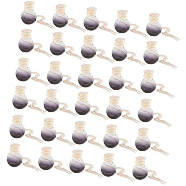 

car air freshener 30pcs 10ml perfume bottle car-styling accessories auto ornament pendant for essential oils