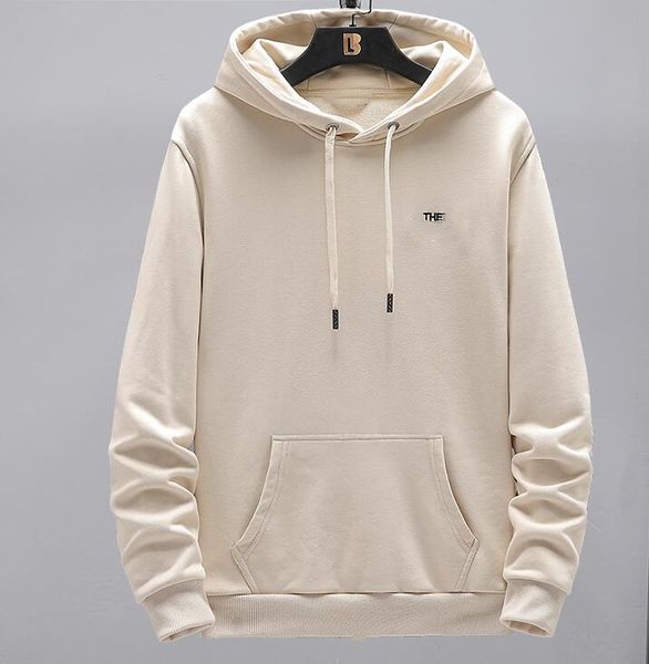 

21ss autumn new pure cotton men's women's hoodie brand designers casual men's hoodies sweatshirts embroidery logo xy-9888, Black