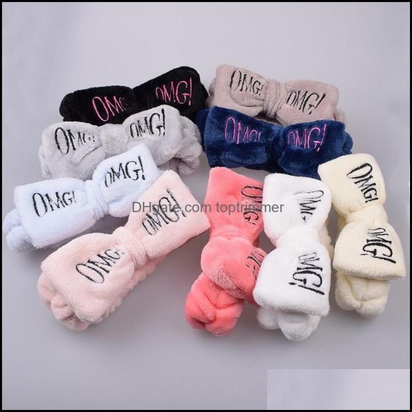 

headband aessories & tools productsomg headbands women bowknot hairbands elastic head wraps girls turban cute hairlace bow hair band for mak, Black;brown