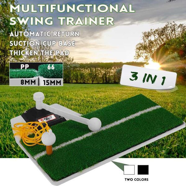 Balanço de golfe profissional Balanço Putting 360 Graus Rotação Prática Mat Treinador Treinador Iniciante Iniciante Auxílio Home Use Fashional Pad Outdoor Exercício Esporte Almofada