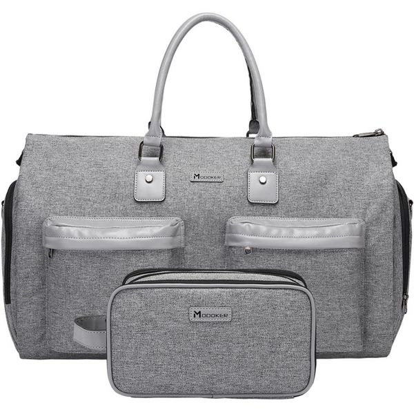 

business travel cosmetic overnight weekender duffel hanging clothes bag