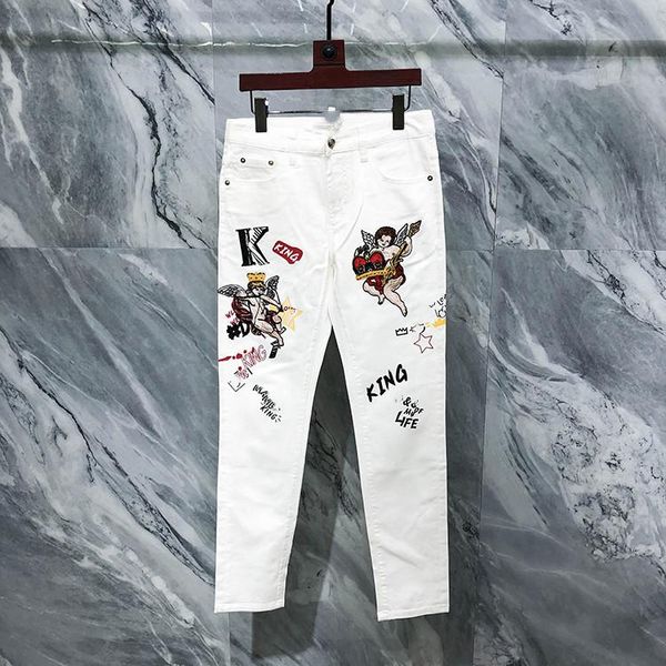 

men's jeans wz09149-pantalones vaqueros para hombre, moda, pasarela, marca famosa de lujo, diseÃ±o europeo, estilo fiesta, 2021, Blue