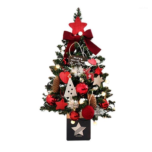 

christmas decorations artificial office life like kids toy standing diy craft tree bedroom gift novelty holiday funny party home decor