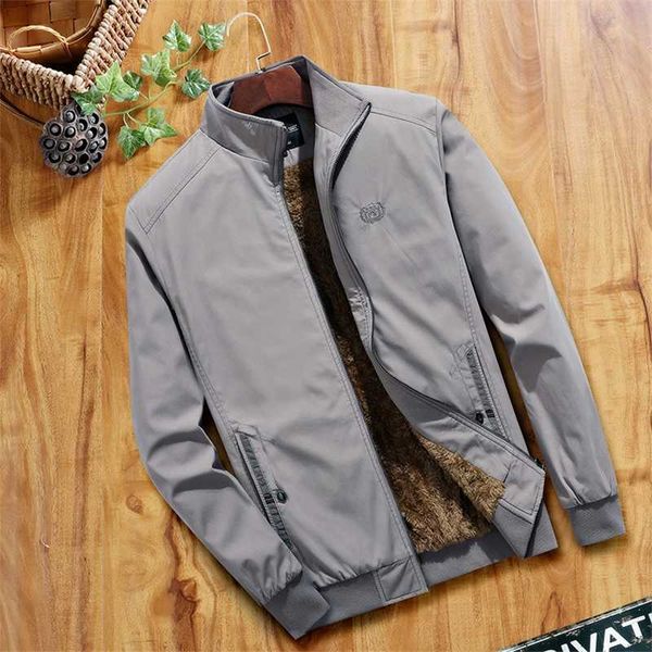 

mantlconx quality winter jacket coats men parkas thicken warm jacket cotton fleece jacket mens casual outwear male winter 210927, Black;brown