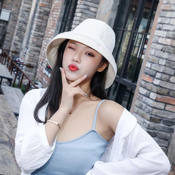 

outdoor hats sunshade bucket hat flat wide brim uv protection breathable packable foldable cotton linen blend sportswear sun cap, Black;white