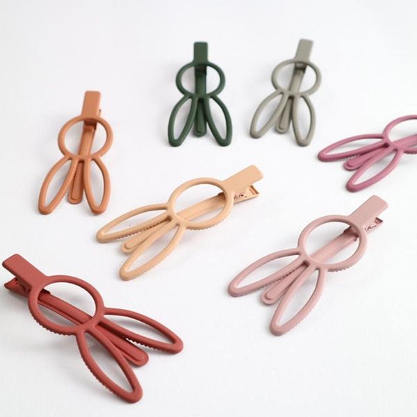 

hair clips & barrettes 1pc cute lovely candy color sweet women girls hairpins kawaii ear for kids accessories ea, Golden;silver