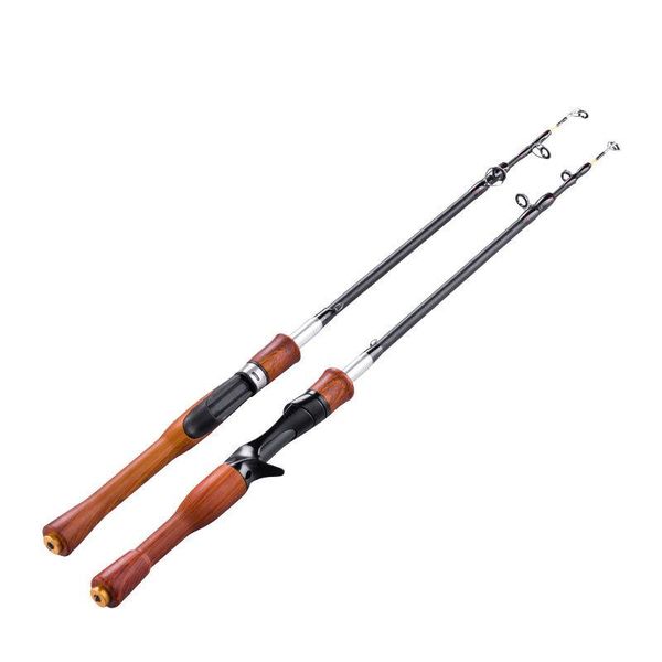 

mini fishing lure rod portable spinning pole travel sea boat rock casting rods 1.2m