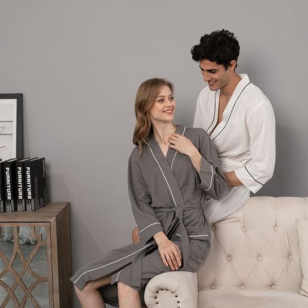 

women's sleepwear night dress bathrobe for women nightgown dressing gown kimono sleep pijama bridesmaid gift cotton home clothes, Black;red