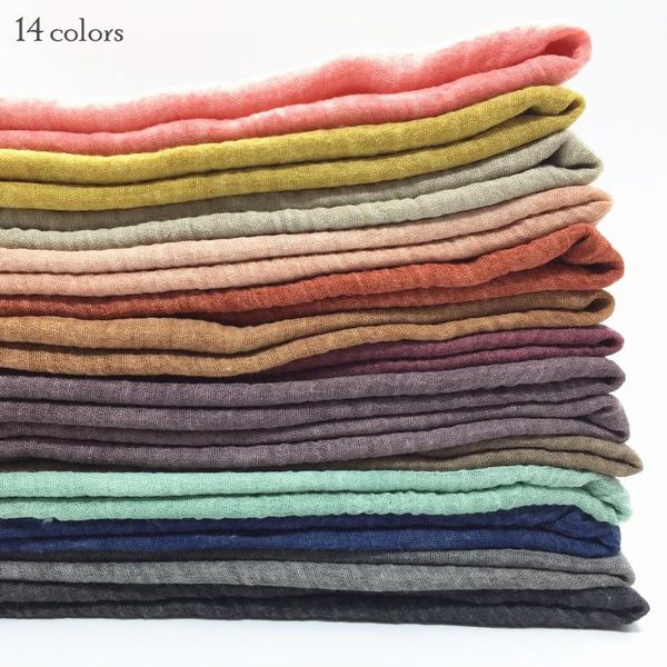 

scarves tr cotton women plain maxi scarf dusty print fringe muslim hijab fashion pashmina warm winter foulard 10pcs, Blue;gray