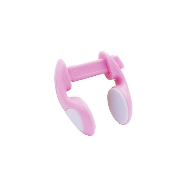 

durable no-skid soft silicone steel wire nose clip for swimming diving water sports skin color accessories