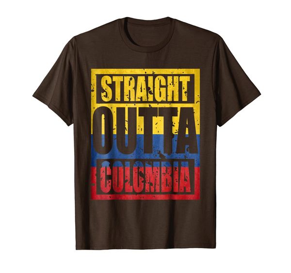 

Straight Outta Colombia TShirt Funny Gift, Mainly pictures