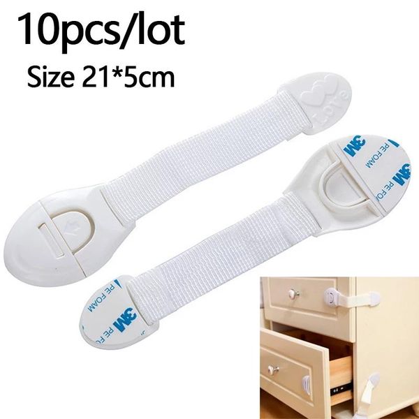 

carriers, slings & backpacks 5pcs/10pcs creative baby safety lock plastic drawer door toilet cabinet cupboard locks protection child borns
