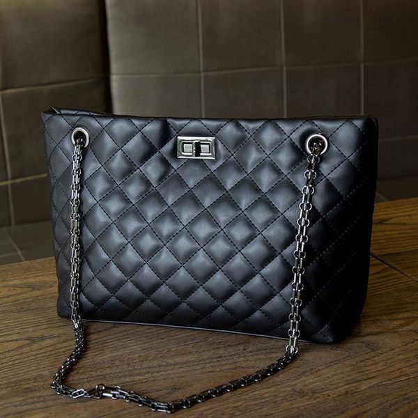 

evening bags 2021 handbag versatile women's fashion rhombic deisgn casual chain girl shoulder messenger crossbody bag lady female