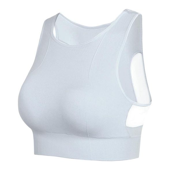 

gym clothing women seamless padded comfort yoga sports bras, White;black